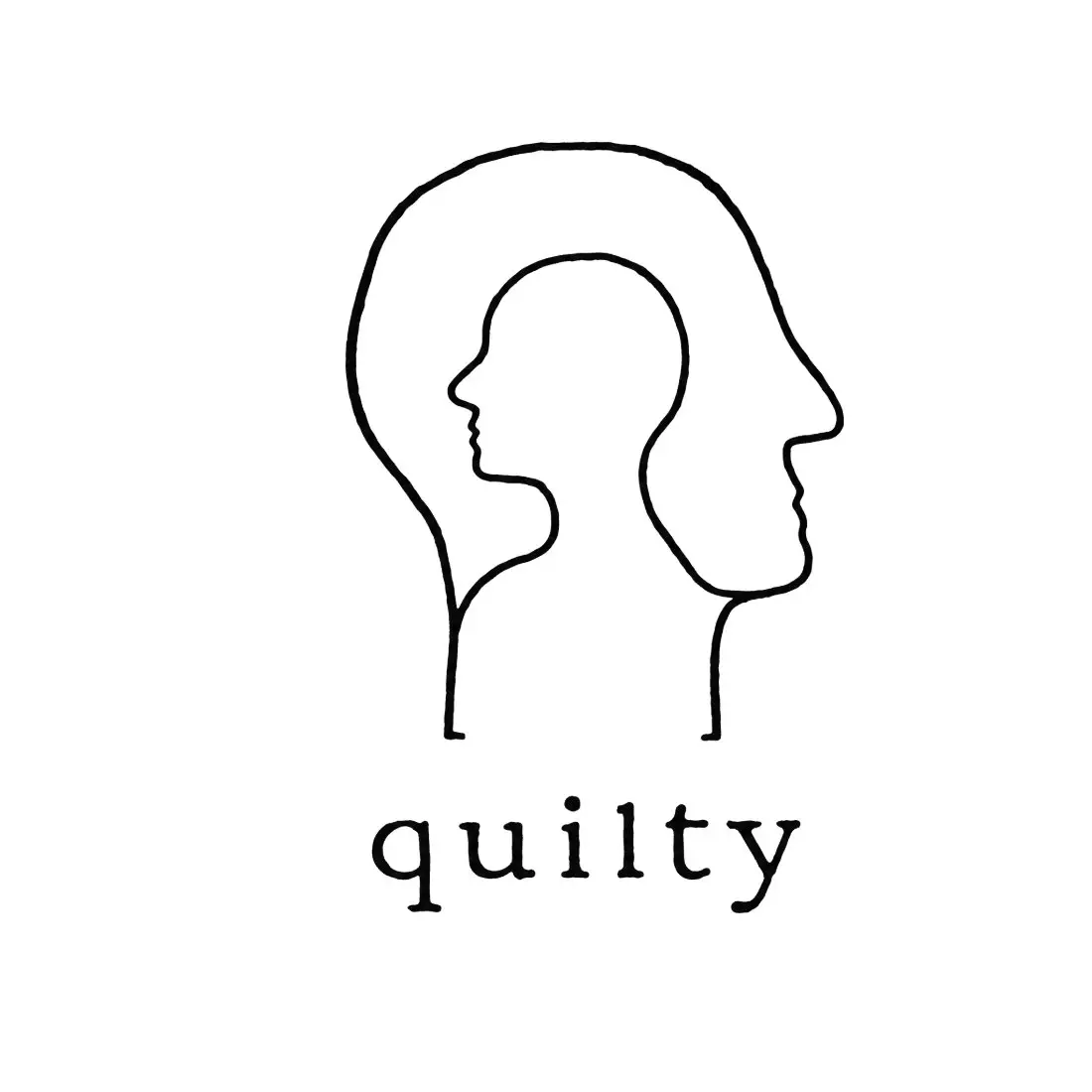 Quilty — logo by Luca